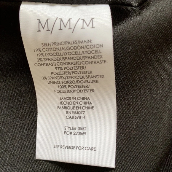 CABI Back in Black Jacket 3552 Women’s Medium EUC - Picture 11 of 12